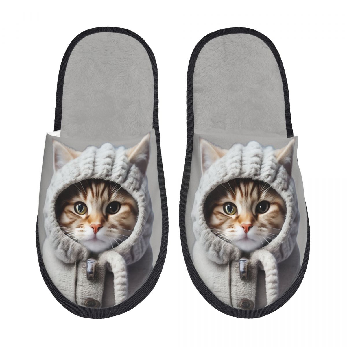Your Home Bathroom - Chinelos Personalizados de Gato Fofo para