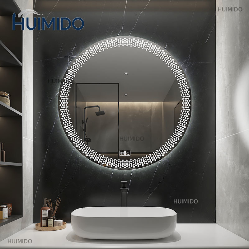 Bathroom Mirror Led - Espelho de Banheiro Inteligente Ajustável 50CM