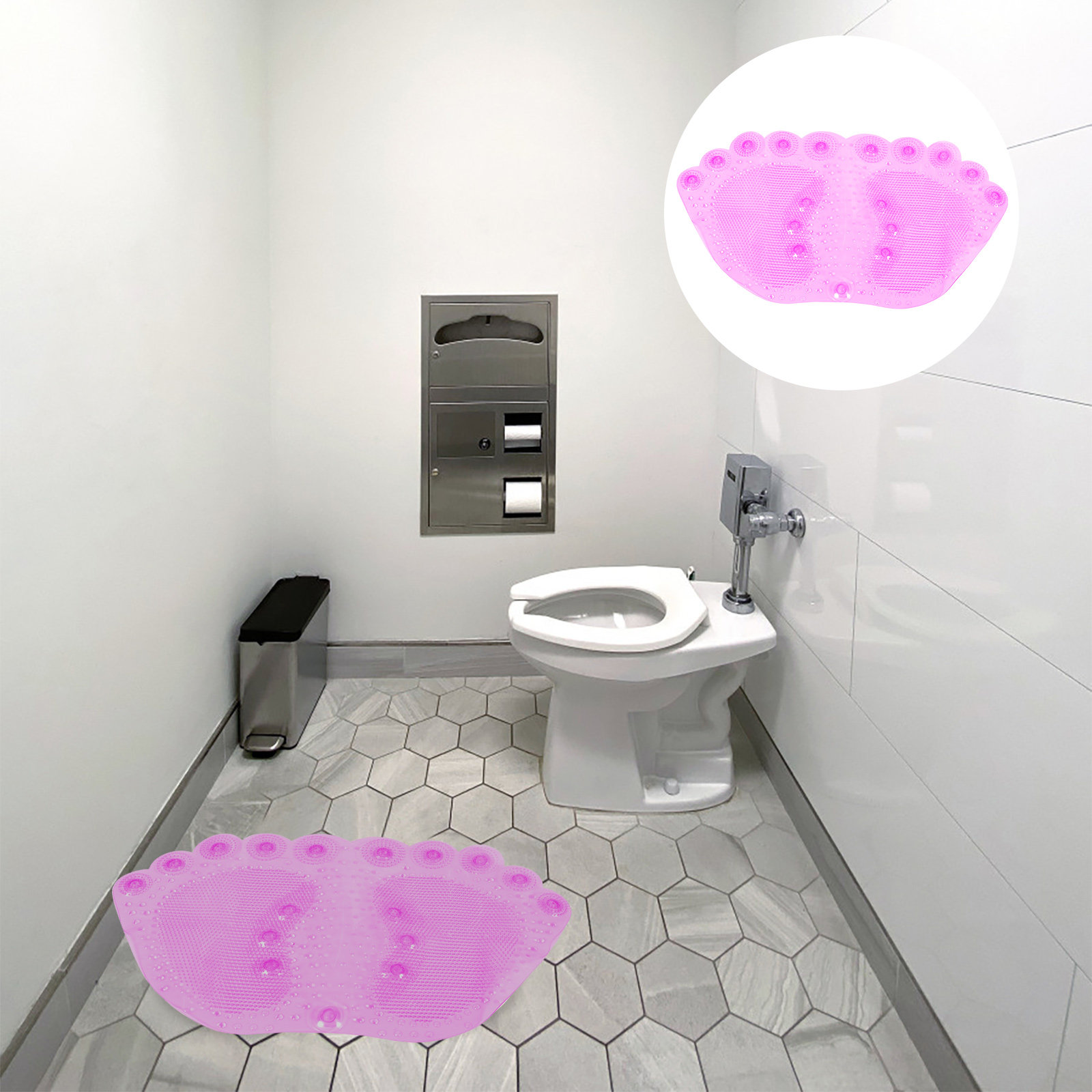 Home Bathroom Spa - 1 Peça Tapete de Massagem para