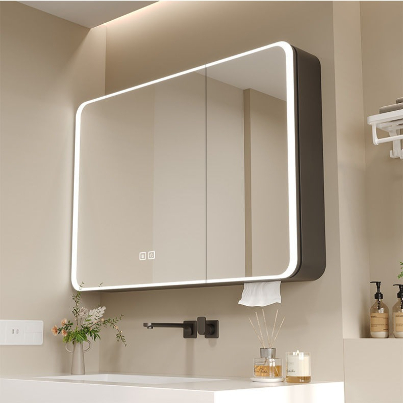 Bathroom Mirror Led - Espelho de Banheiro LED com Armário