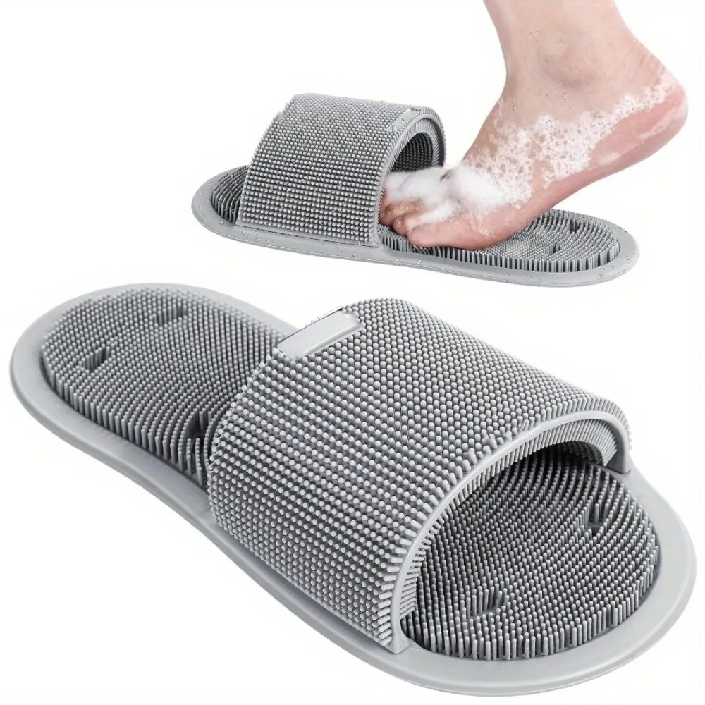Home Bathroom Cleaning Machine - Escova de Silicone para Esfoliação dos