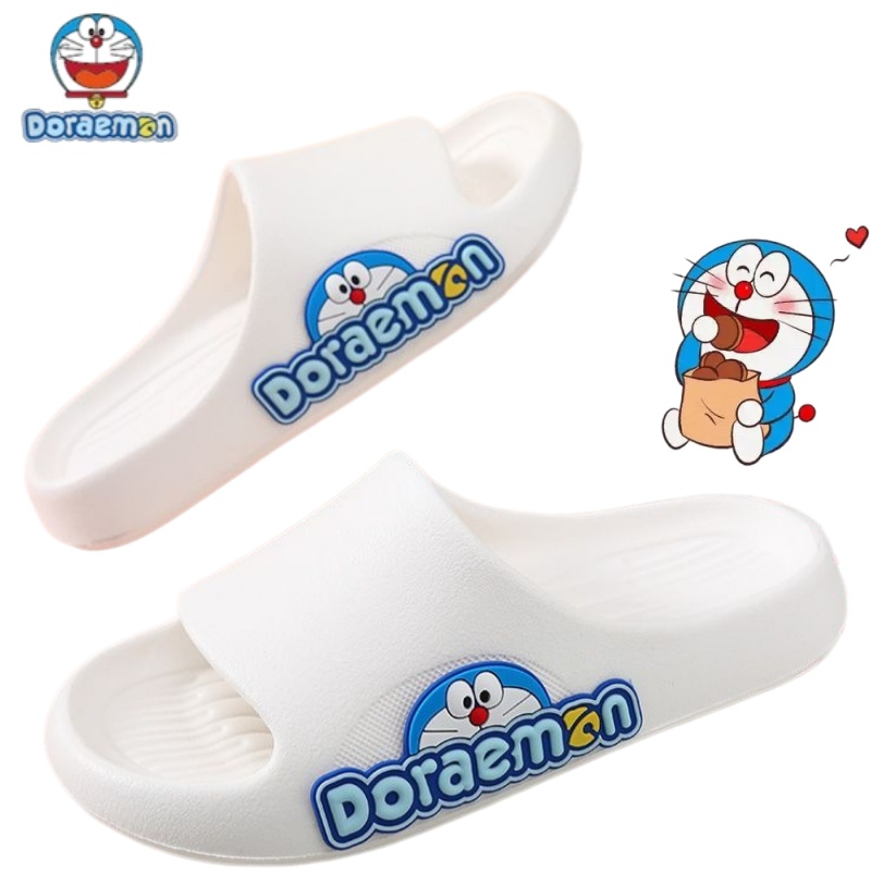 Home Edit Bathroom - Chinelo Confortável Doraemon Jingle Cat de