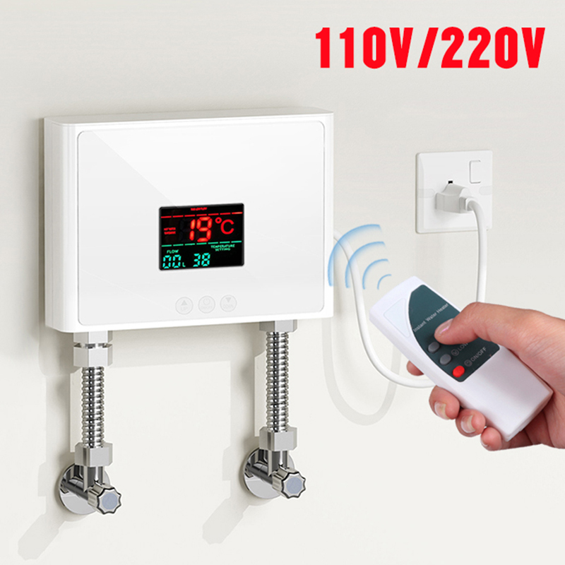 Home Bathroom Water Heater - Aquecedor de água instantâneo 110v/220v, 3000w/5500w,