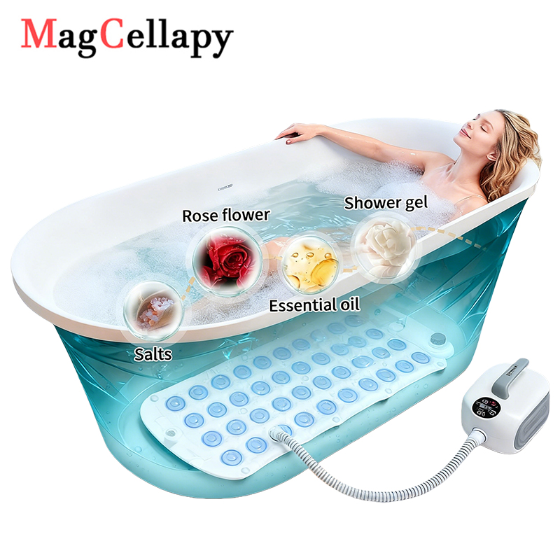 Bathtub Pillow Inflatable - Tapete de Massagem para Banheira com