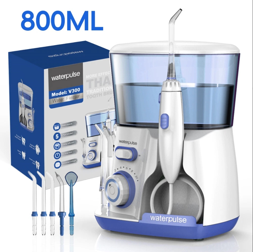 Home Bathroom Cleaning Machine - Waterpulse v300 800ml fio dental de