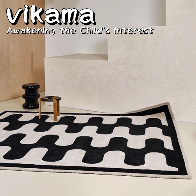 Home Bathroom Design Simple - Tapete de Atividades VIKAMA com Linhas