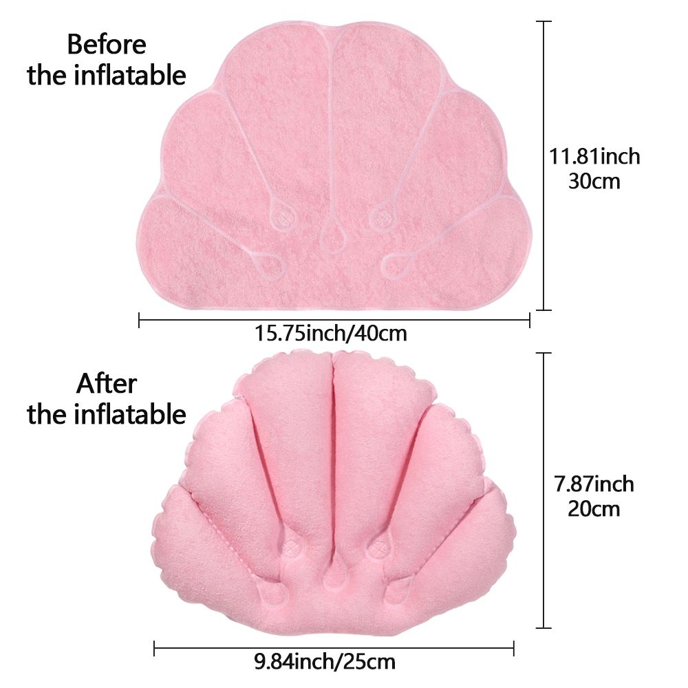 Travesseiro inflável macio em  - Bathtub Pillow Inflatable avaliação e preço