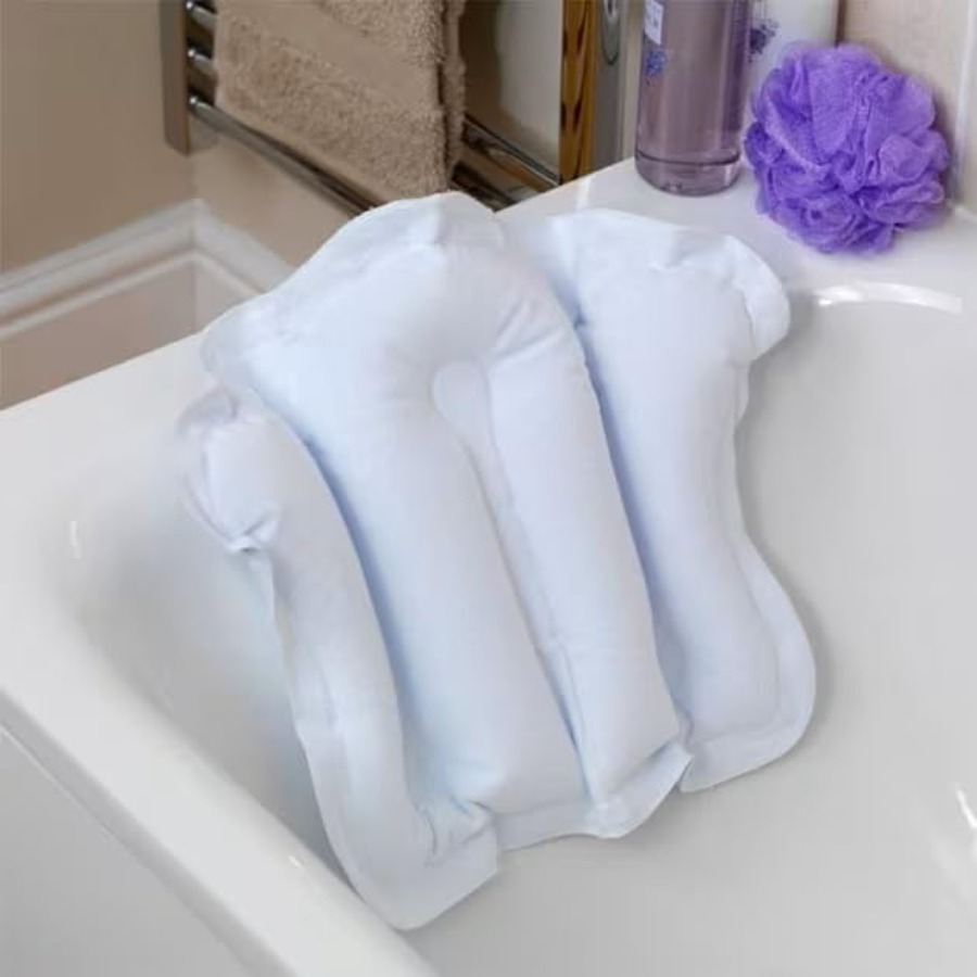 Almofada Inflável de Vinil par - Bathtub Pillow Inflatable avaliação e preço