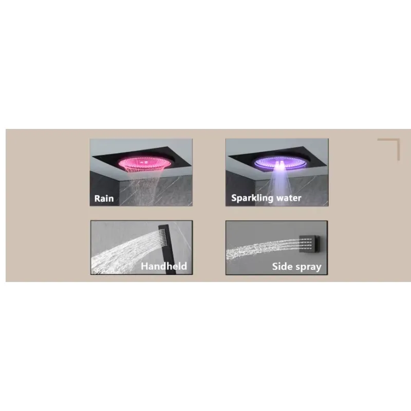 Conjunto de Chuveiro LED Intel - Home Bathroom Spa avaliação e preço