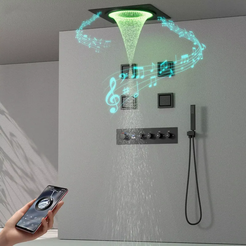 Conjunto de Chuveiro LED Intel - Home Bathroom Spa avaliação e preço