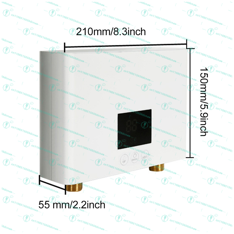 Aquecedor de Água Instantâneo  - Home Bathroom Water Heater avaliação e preço