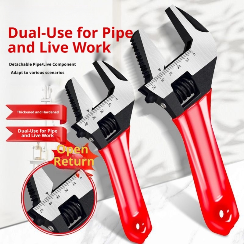 Chave ajustável com mandíbula  - Home Bathroom Repair avaliação e preço