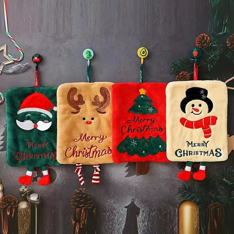 Toalha de Mão de Natal em Cora - Home Bathroom Design avaliação e preço
