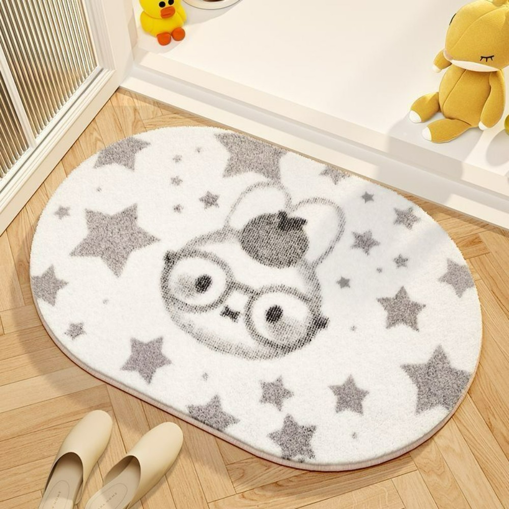 Tapete de Chão Miffy Cartoon,  - Home Edit Bathroom avaliação e preço