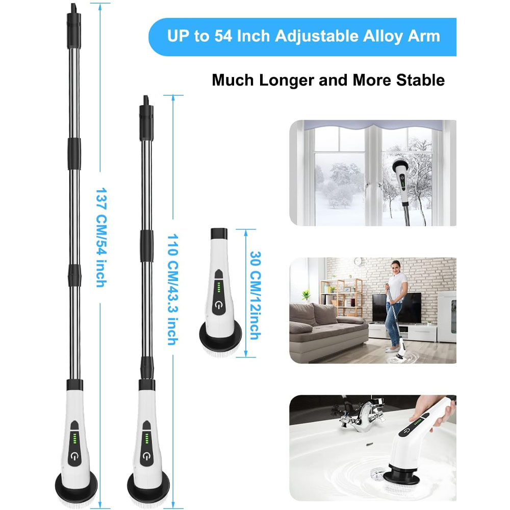 Escova de Limpeza Elétrica Sem - Home Bathroom Cleaning Machine avaliação e preço