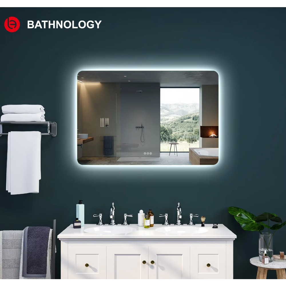Espelho LED Retangular Grande  - Bathroom Mirror Led avaliação e preço