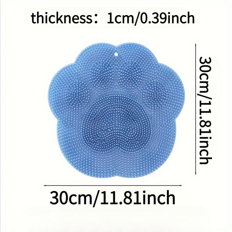 1 Pacote de Tapete de Silicone - Home Bathroom Cleaning Machine avaliação e preço