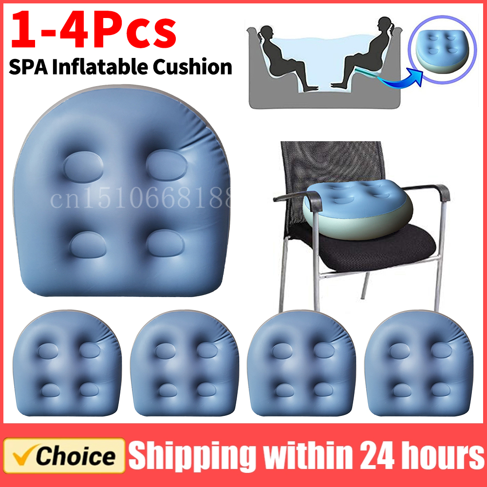 1-4 pces spa almofada inflável - Bathtub Pillow Inflatable avaliação e preço