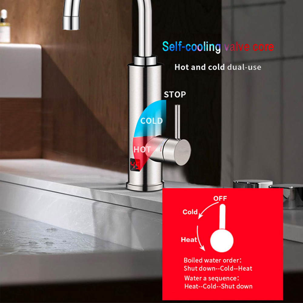3000w aquecedor de água elétri - Home Bathroom Water Heater avaliação e preço