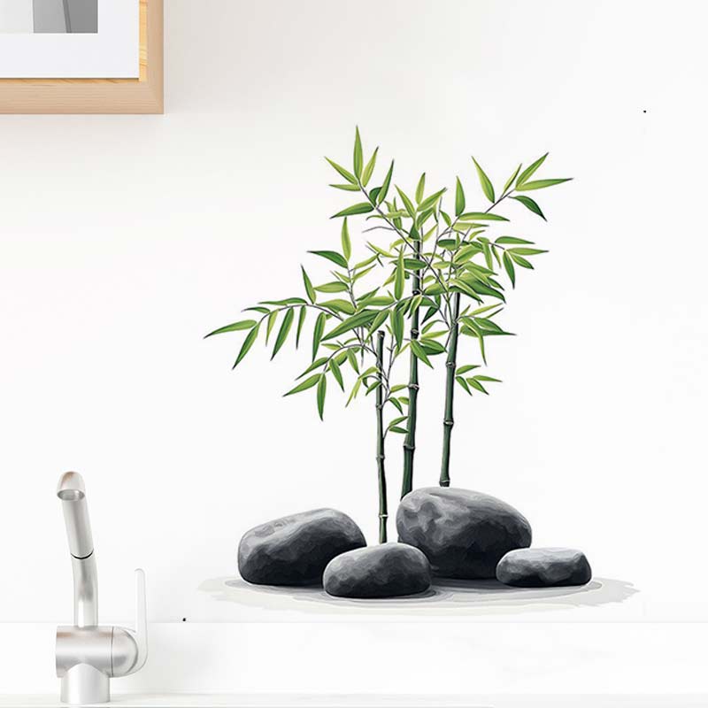 Adesivo de parede de bambu com - Home Bathroom Wall Tiles avaliação e preço
