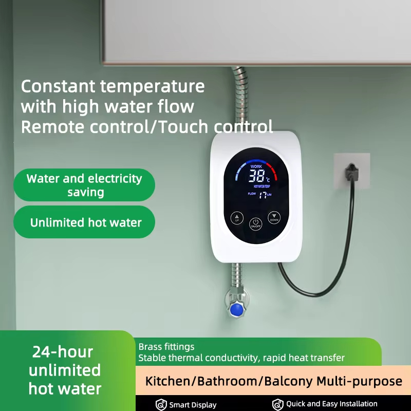 Aquecedor de Água Elétrico de  - Home Bathroom Water Heater avaliação e preço