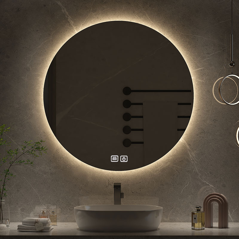 Espelho de Banheiro Redondo de - Bathroom Mirror Led avaliação e preço