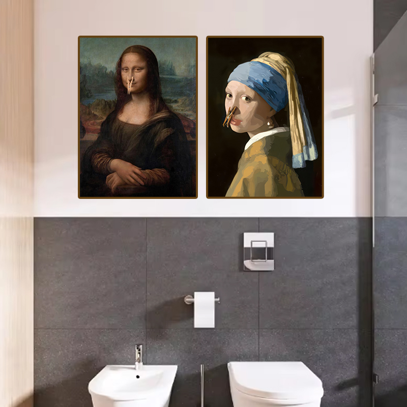 1 peça de Decoração Divertida  - Home Bathroom Design avaliação e preço