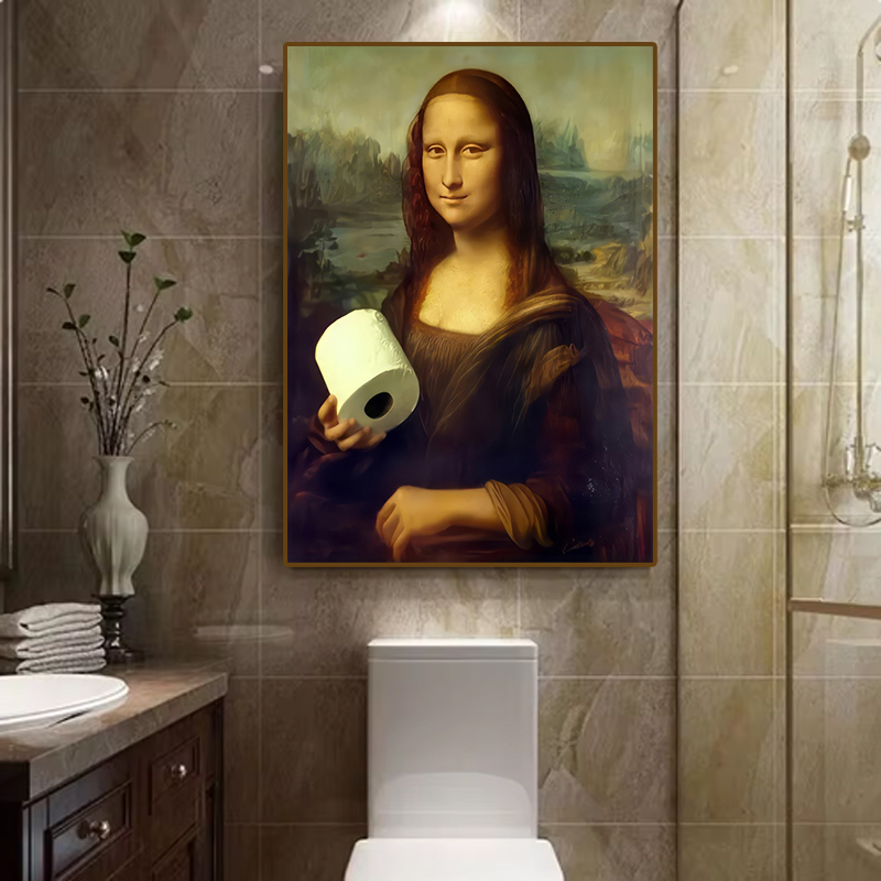 1 peça de Decoração Divertida  - Home Bathroom Design avaliação e preço