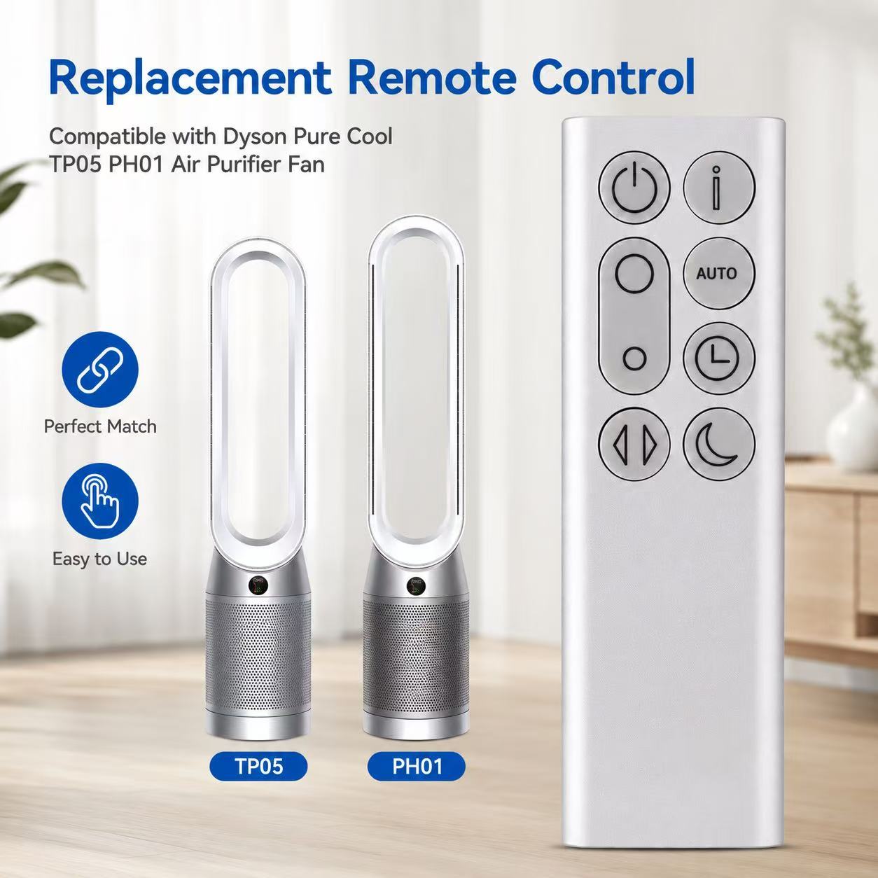 TP05 PH01 DN Replacement Remot - Dyson Fan Pure Cool avaliação e preço