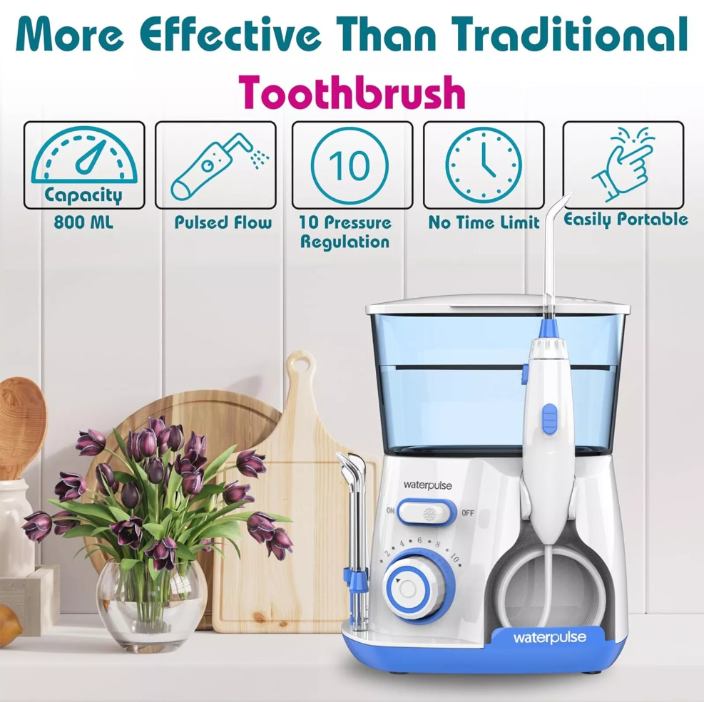 Waterpulse v300 800ml fio dent - Home Bathroom Cleaning Machine avaliação e preço