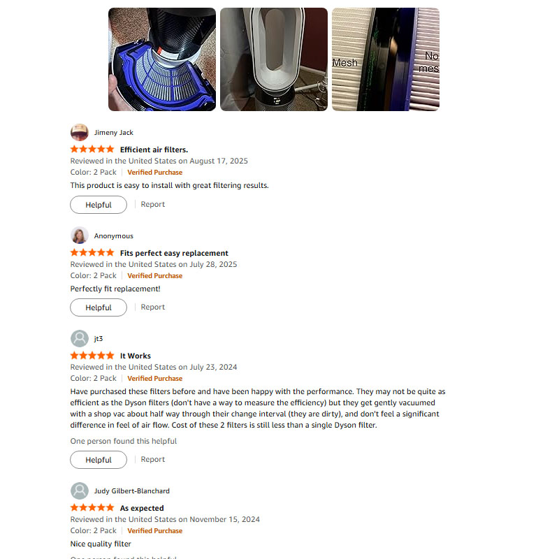 Substituição de filtro Dyson P - Dyson Fan Pure Cool avaliação e preço