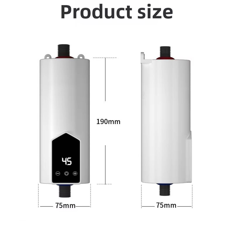 【NOVO A39M】 Aquecedor de Água  - Home Bathroom Water Heater avaliação e preço