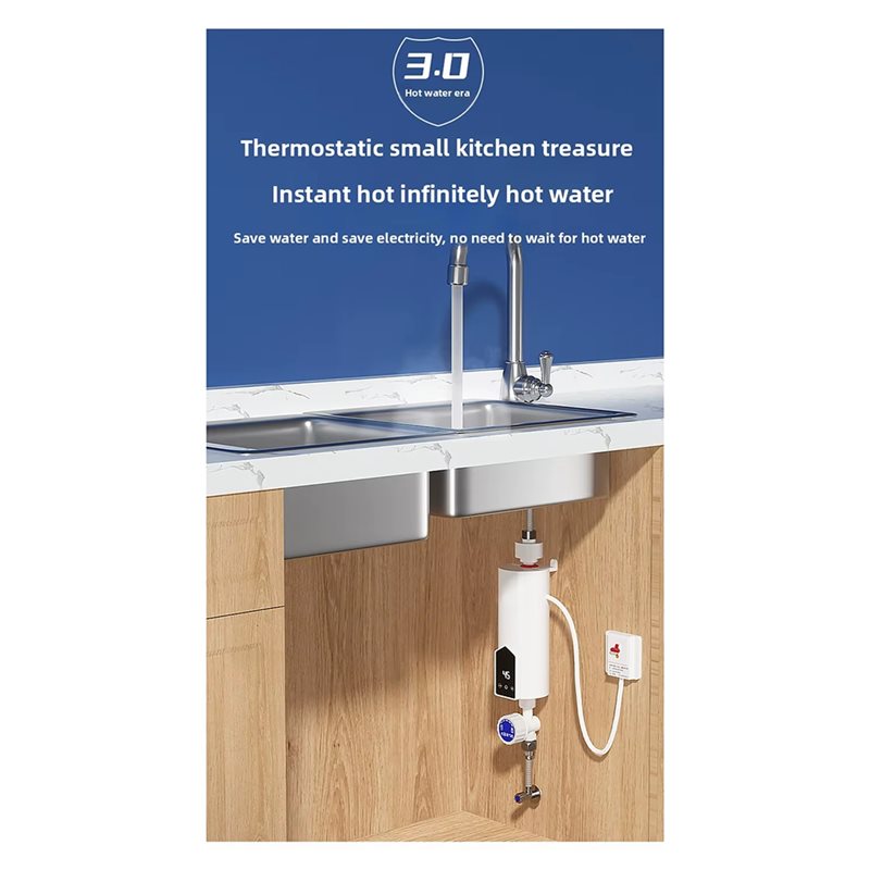 【NOVO A39M】 Aquecedor de Água  - Home Bathroom Water Heater avaliação e preço