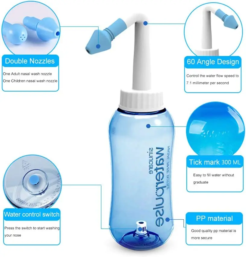 Irrigador Nasal 300ml 500ml, G - Home Bathroom Cleaning Machine avaliação e preço