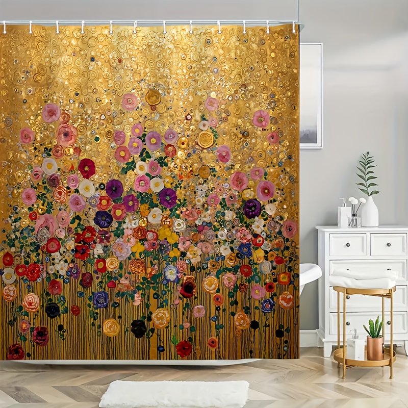 Cortina de Chuveiro Luxuosa co - Home Bathroom Spa avaliação e preço