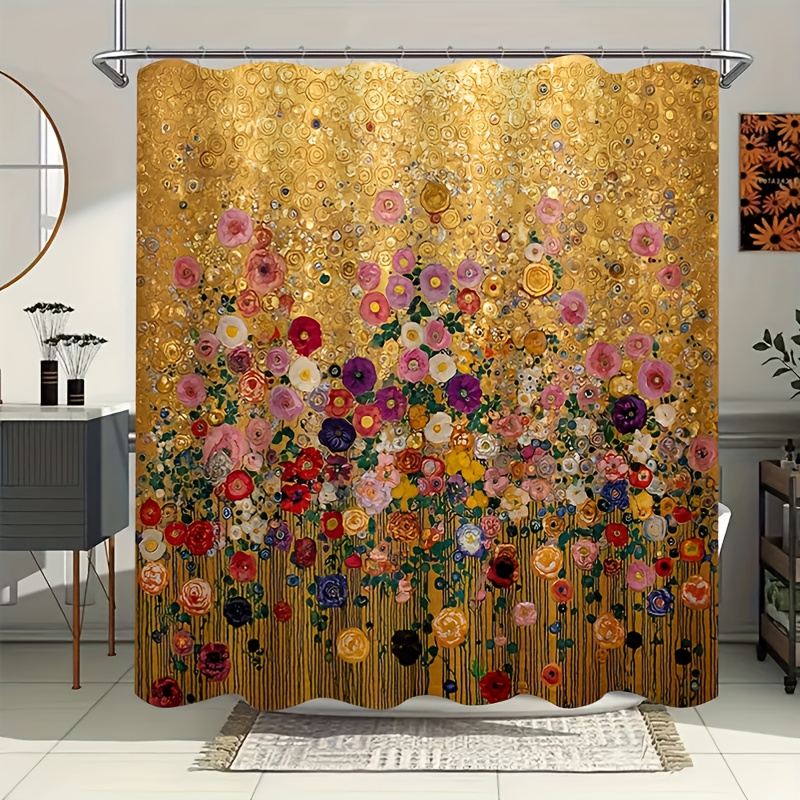 Cortina de Chuveiro Luxuosa co - Home Bathroom Spa avaliação e preço