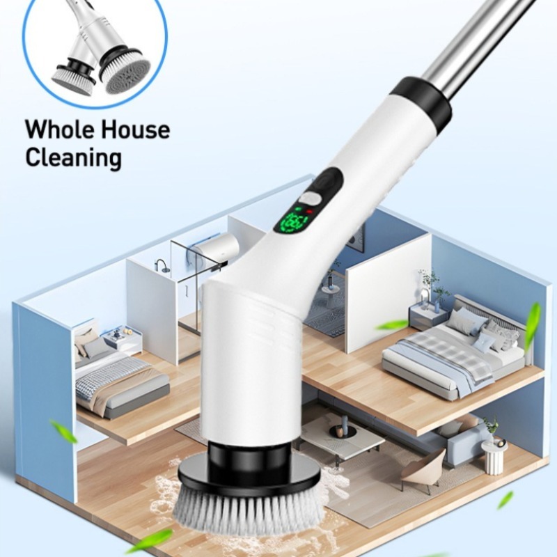 Escova de Limpeza Elétrica 9 e - Home Bathroom Cleaning Machine avaliação e preço