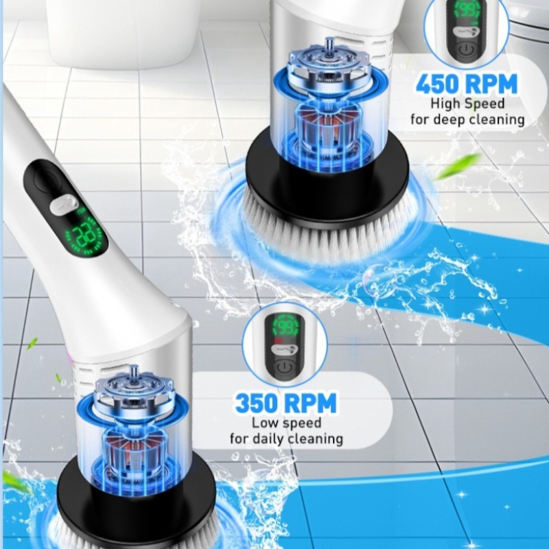 Escova de Limpeza Elétrica 9 e - Home Bathroom Cleaning Machine avaliação e preço