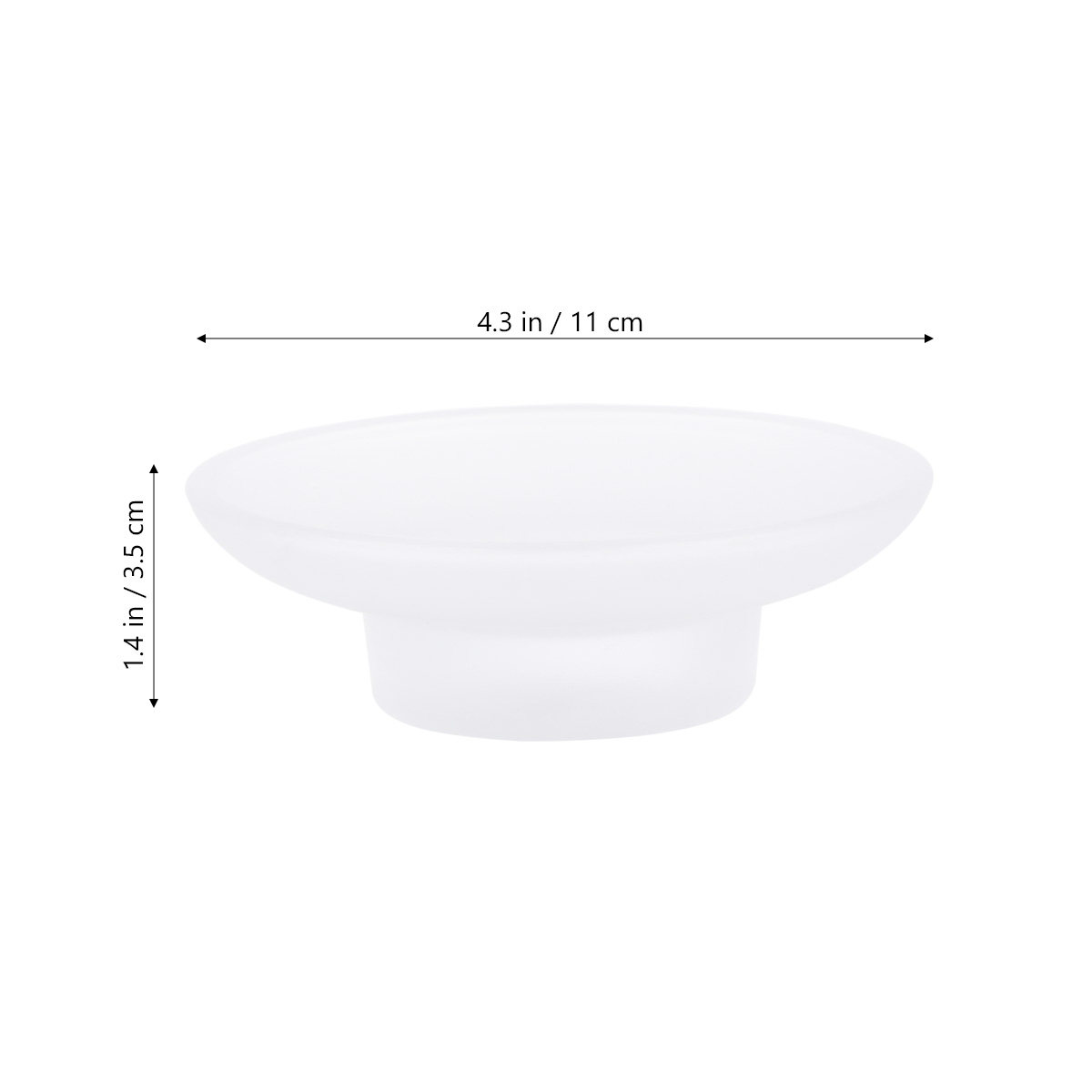 Saboneteira de Vidro Simples B - Home Bathroom Design Simple avaliação e preço